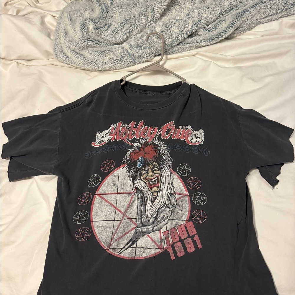 Vintage Band T-Shirt with Graphic Print